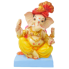 Vighnaraja Ganpati 12 Inch Shadu Murti