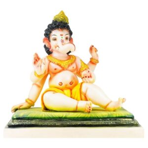 Bal Ganesh 20 Inch on Asana Shadu Murti